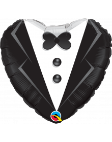 Μπαλόνι Φοιλ 18" Καρδιά Κοστούμι Γαμπρού 015784B F B  1