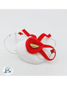 Κόκκινο Λιβάδι Πολύφυλλο Μίνι Σε Πέτρα  020132-4