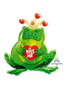 Μπαλόνι Φοιλ Σχήμα 29'' kiss me βάτραχος/  72x61 εκ 08160