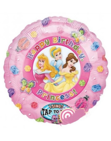Μπαλόνι φοιλ μουσικό 28'' Happy Birthday Princess/71cm 12651