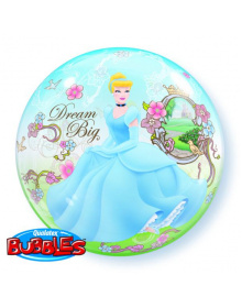 Μπαλόνι Bubble μονό Cinderella Dream Big 149848569994d2b0fdf8044ade0b5a859282012d563ad576d7