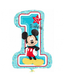 Μπαλόνι Φοιλ Μπαλόνι Σχήμα 1st Birthday Mickey Mouse 1498485999a50dc91788337ef22b9a40ebf3e7ea6a20262a25