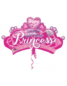Μπαλόνι Φοιλ Σχήμα Princess Crown & Gem Birthday - Κορώνα 1498486000043fd6666c659d42693b87a36bef5055195cff82