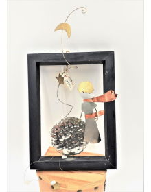 Καδράκι "ο Μικρός Πρίγκιπας στον πλανήτη του, αγναντεύει" 5123001__15x18___20210416_123646_4__20