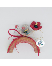 Κεραμική Γέφυρα Με Μαργαρίτες Κεραμικές    7x7εκ 5174-140067-4