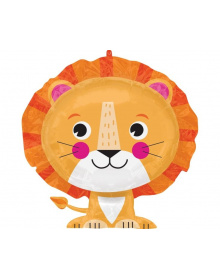 Μπαλόνι Φοιλ Σχήμα  Λιοντάρι Lion / 60 εκ x 53 εκ 5307172-4122075-2-3-600-min