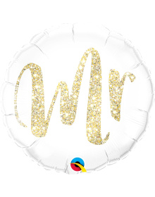 Μπαλόνι φοιλ  18" Mr Glitter 57313B F B