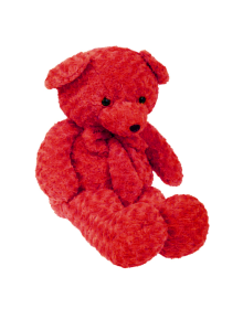 Αρκουδάκι Υφασμάτινο Κόκκινο 100 εκ. 88719_1