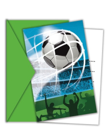 Προσκλήσεις Ποδόσφαιρο Soccer Fans (6 τεμ) 93753