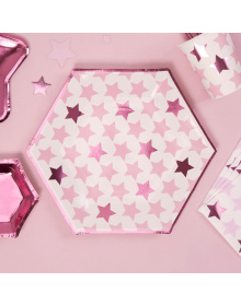 WEBXL-775318-Little-Star-Pink-Large-Paper-Plate