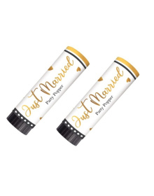 κανονάκι κομφετί Party Popper  “Just Married”  12εκ/ 2 τεμ kanonaki-popper-just-married-500x500_286164604